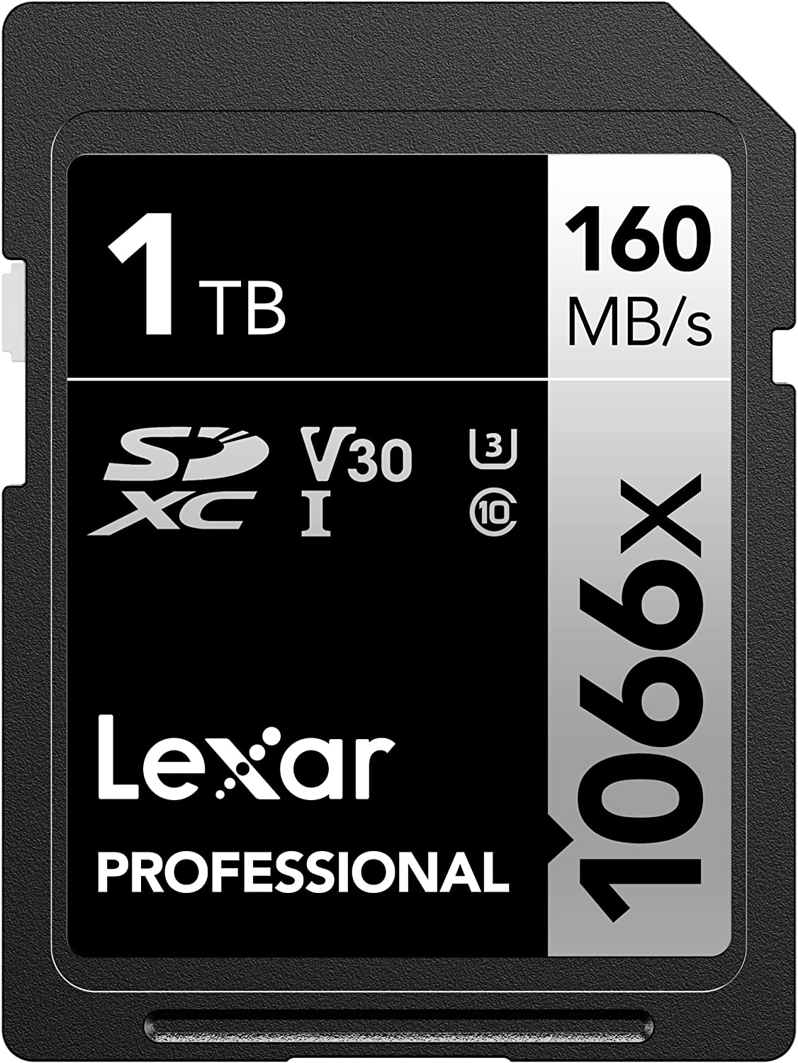 Lexar SD Professional 1066X 160MB/s Read Flash Memory Card 64GB 128GB 256GB 512GB 1TB