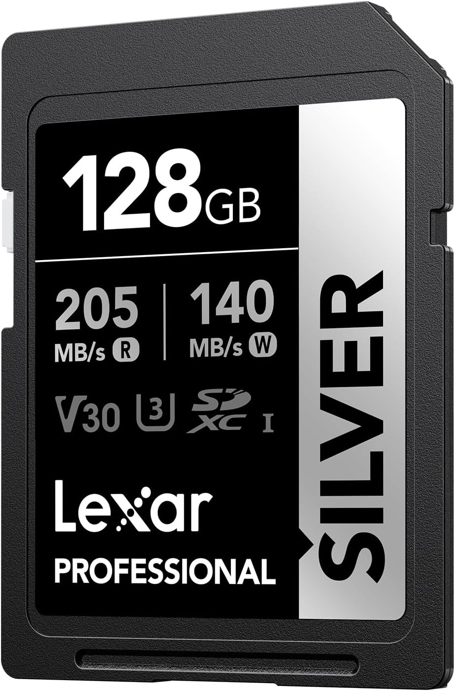 Lexar SD Professional SILVER UHS-I Memory Card 64GB 128GB 256GB