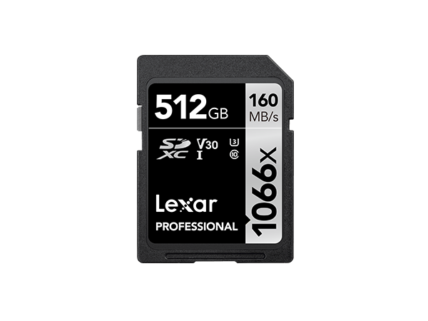 Lexar SD Professional 1066X 160MB/s Read Flash Memory Card 64GB 128GB 256GB 512GB 1TB