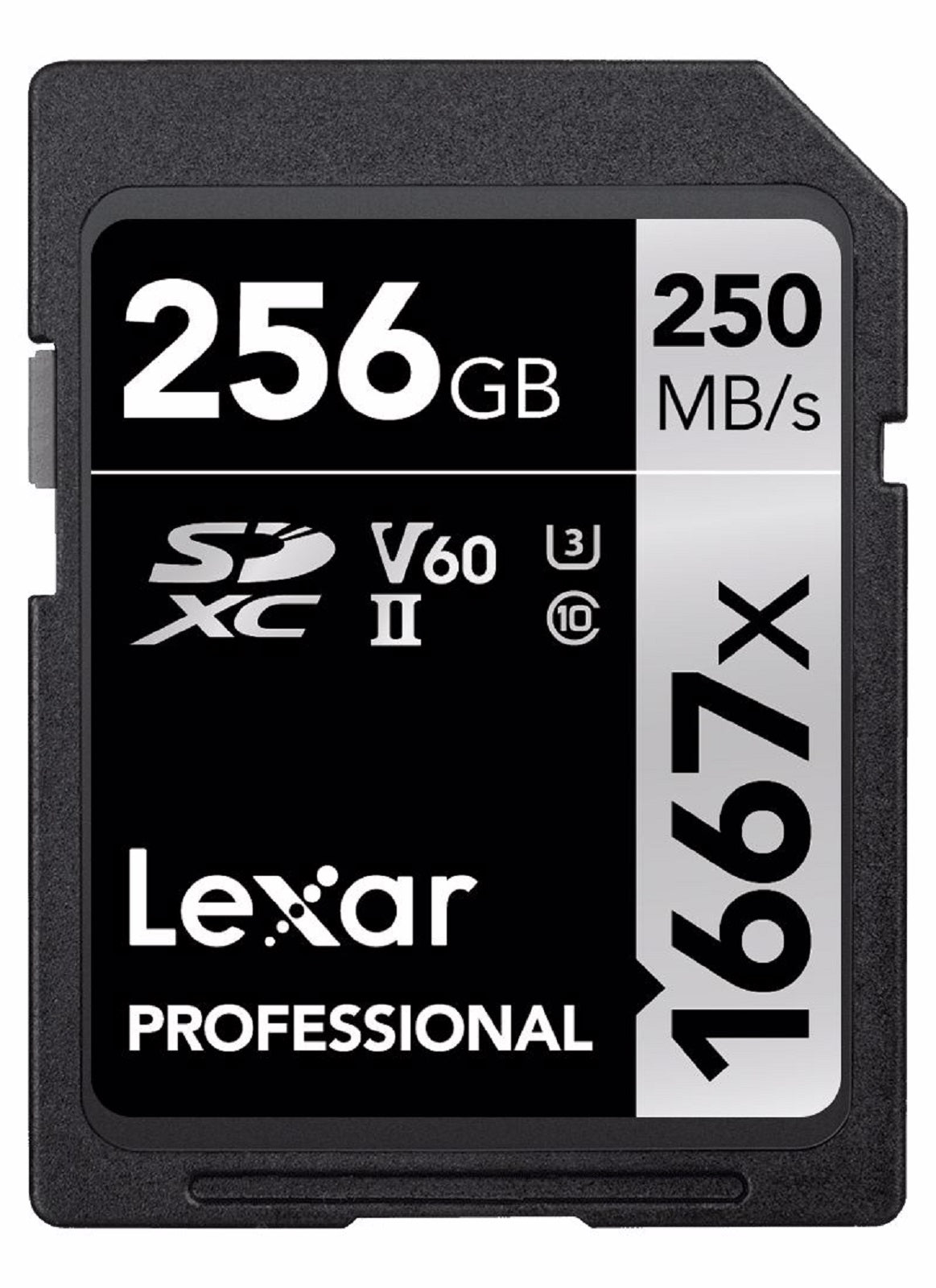 Lexar SD Professional 1667X 250MB/s Read Flash Memory Card 64GB 128GB 256GB