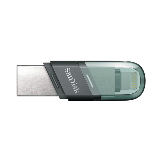 SanDisk USB iXpand Flash Drive Flip (SDIX90N) for Apple iPhone 64GB 128GB 256GB