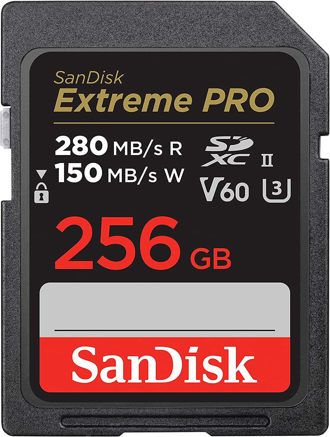 SanDisk SDXC Extreme PRO 280MB/s UHS-II Flash Memory Card 64GB 128GB 256GB 512GB 1TB