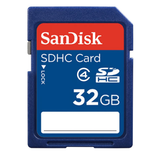 SanDisk SD Class 4 Flash Memory Card (SDSDB) 16GB 32GB 64GB